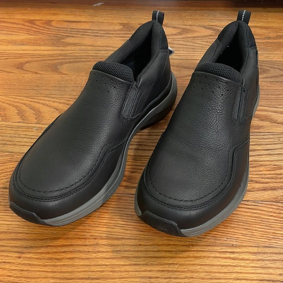 Clarks Wave 2.0 Edge Shoe Black Leather Men’s size 10M‎ NWT Walking main image 8